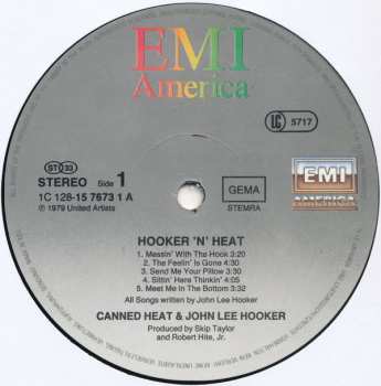 2LP John Lee Hooker: Hooker 'N' Heat