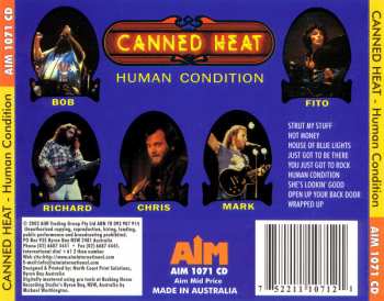CD Canned Heat: Human Condition 307524