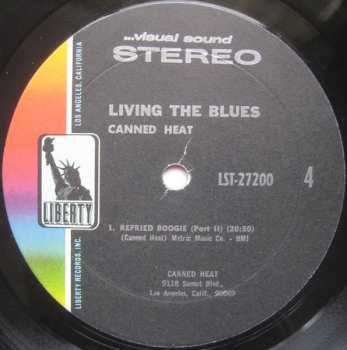 2LP Canned Heat: Living The Blues