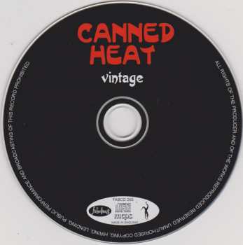 CD Canned Heat: Vintage 334335