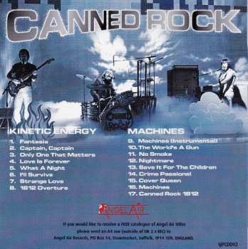 CD Canned Rock: Kinetic Energy / Machines 19150