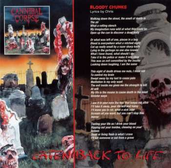 CD Cannibal Corpse: Eaten Back To Life DIGI 10719