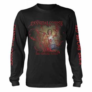 Merch Cannibal Corpse: Tričko S Dlouhým Rukávem Red Before Black S