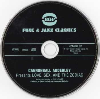 CD Cannonball Adderley: Love, Sex, And The Zodiac 231195