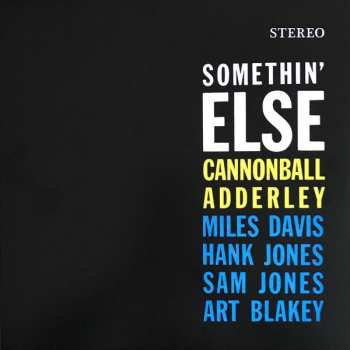 LP Cannonball Adderley: Somethin' Else LTD | CLR 80049
