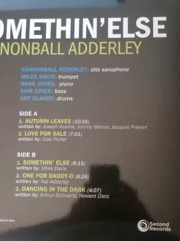 LP Cannonball Adderley: Somethin' Else DLX