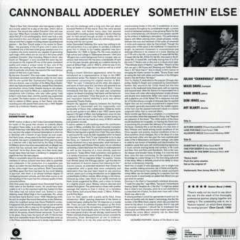LP Cannonball Adderley: Somethin' Else LTD 59339