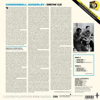 LP/SP Cannonball Adderley: Somethin' Else (+ 7" Single On Yellow Vinyl) CLR 388604