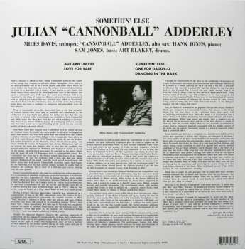 LP Cannonball Adderley: Somethin' Else CLR 456457