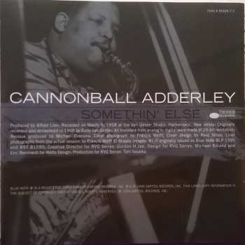 CD Cannonball Adderley: Somethin' Else 33430