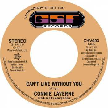 Album Connie Laverne: Can't Live Without You / I Can See Him Loving You