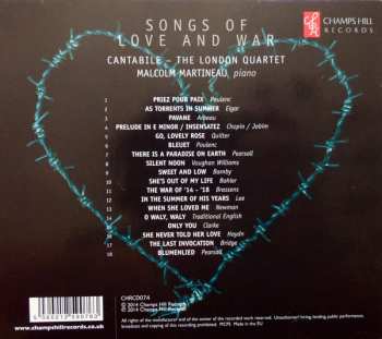 CD Cantabile: Songs Of Love And War 446497