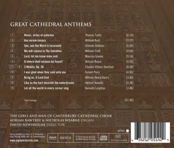 CD Canterbury Cathedral Choir: Great Cathedral Anthems 331356