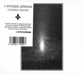 CD Cantique Lepreux: Cendres Célestes 195140