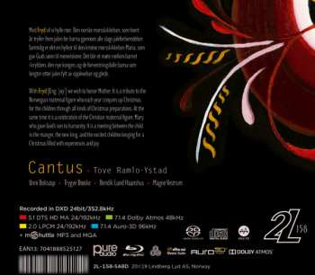 Blu-ray/SACD Cantus: Fryd 265747