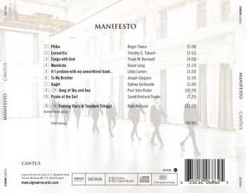 CD Cantus: Manifesto 496536