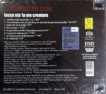 SACD Canzoniere Del Lazio: Lassa Stà La Me Creatura 151884