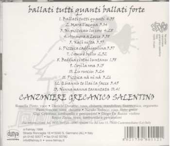 CD Canzoniere Grecanico Salentino: Ballati Tutti Quanti Ballati Forte 331360