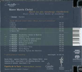SACD Capella De La Torre: Mater Matris Christi | Musik aus den Annaberger Chorbüchern 356749