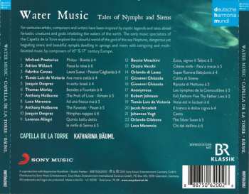 CD Capella De La Torre: Water Music (Tales Of Nymphs And Sirens) 146505