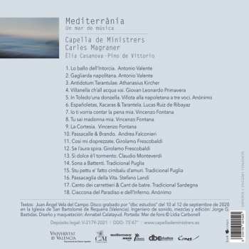 CD Capella De Ministrers: Mediterrània - Un Mar De Música 302034