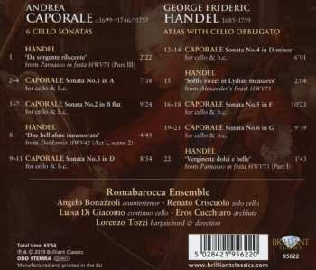 CD Andrea Caporale: Cello Sonatas; Arias 374069