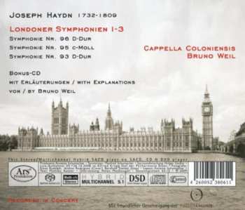 SACD Cappella Coloniensis: London Symphonies Nos. 96, 95 & 93 332576