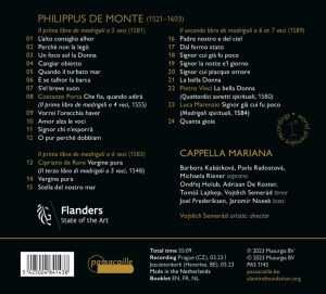 CD Cappella Mariana: Madrigali Spirituali DIGI 483552
