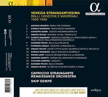CD Capriccio Stravagante: Venezia Stravagantissima 289301