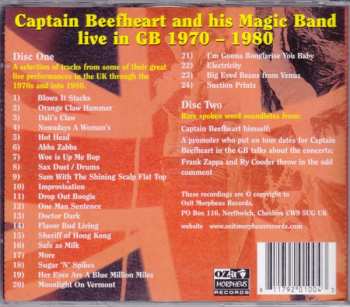 2CD Captain Beefheart: CB & MB in GB (Live In GB 1970 - 1980) 305109