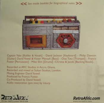 CD Captain Yabaa: Yaba Funk Roots