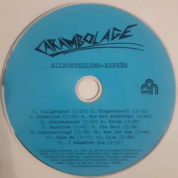 CD Carambolage: Eilzustellung-Exprès 489882