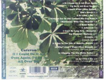 CD Caravan: If I Could Do It All Over Again, I'd Do It All Over You 17194