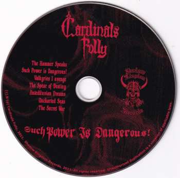 CD Cardinals Folly: Such Power Is Dangerous! 256980