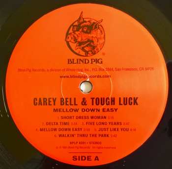 LP Carey Bell: Mellow Down Easy LTD 257511