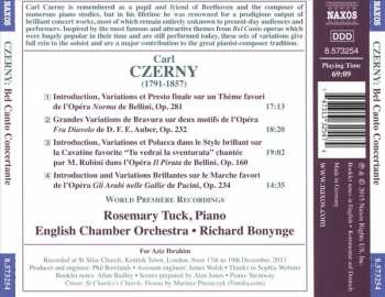 CD Carl Czerny: Bel Canto Concertante 289270