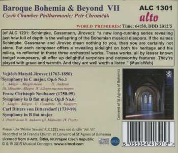 CD Carl Ditters von Dittersdorf: Baroque Bohemia & Beyond VII 175517