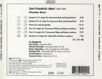 CD Carl Friedrich Abel: Chamber Music 121823