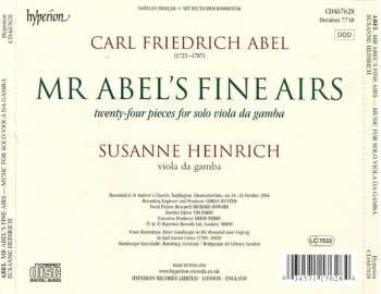CD Carl Friedrich Abel: Mr Abel's Fine Airs 331633