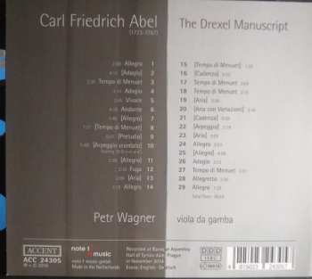 CD Carl Friedrich Abel: The Drexel Manuscript 10406