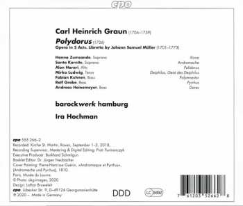 2CD Carl Heinrich Graun: Polydorus 412322