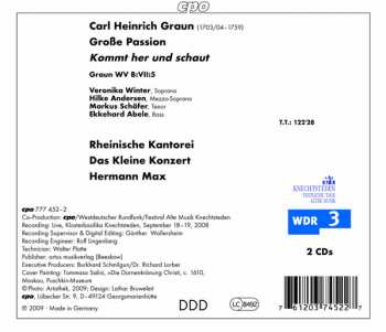 2CD Carl Heinrich Graun: Große Passion 285225