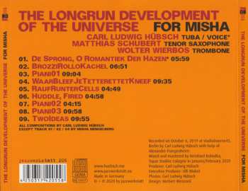 CD Carl Ludwig Hübsch's Longrun Development Of The Universe: #5 For Misha 277514