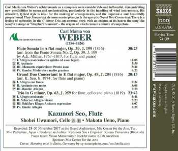 CD Carl Maria von Weber: Chamber Music For Flute 314373