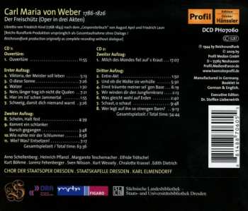 2CD Carl Maria von Weber: Der Freischütz 176883
