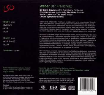 2SACD Carl Maria von Weber: Der Freischütz 299897