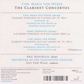 CD Carl Maria von Weber: The Clarinet Concertos 456300