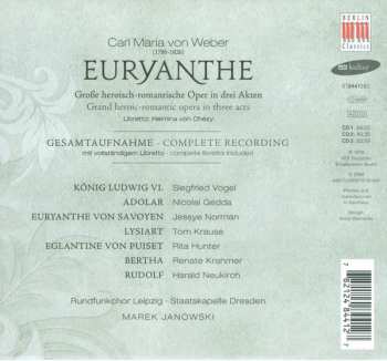 3CD/Box Set Carl Maria von Weber: Euryanthe DIGI 321374