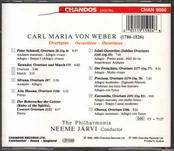 CD Carl Maria von Weber: Overtures 319703