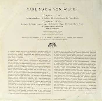 LP Carl Maria von Weber: Symphonies 365370